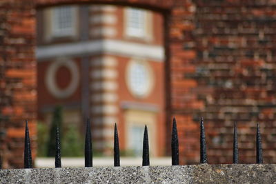 Full frame shot of built structure