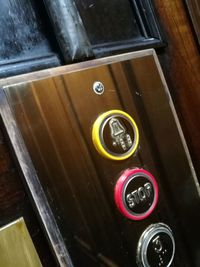 Close-up of vintage car