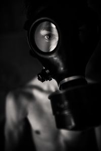 gas mask