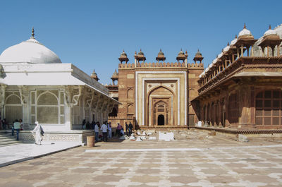 View of historical building