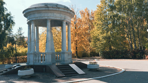 Gazebo in park