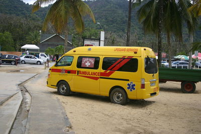 Car on road