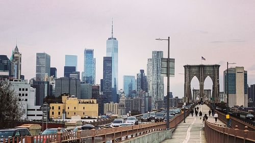 Buildings in city