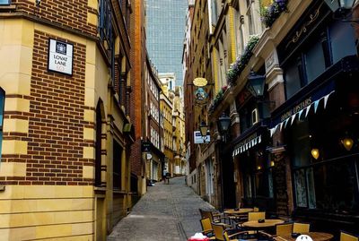 View of buildings in city