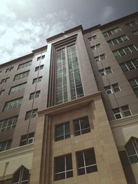 Low angle view of building against sky