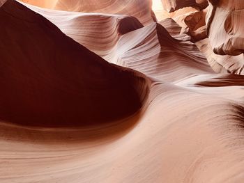 Full frame shot of rock formation