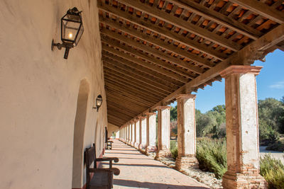 Corridor of building