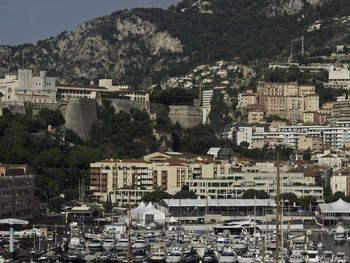 View of buildings in city