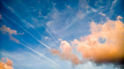 Low angle view of cloudscape