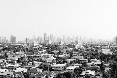 Aerial view of cityscape