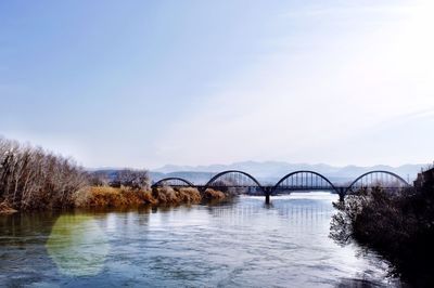 Bridge over river