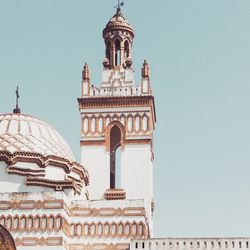 Low angle view of historical building against sky