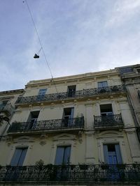 Low angle view of building against sky