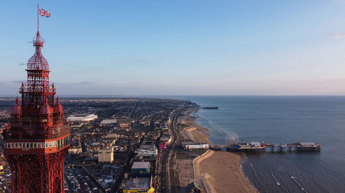 Blackpool promenade 