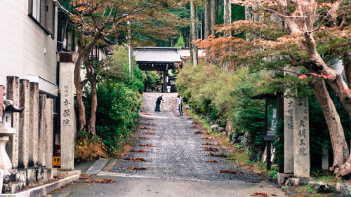 Street amidst buildings in city