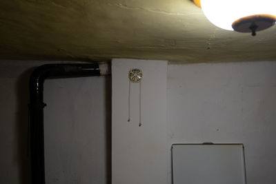 Closed door of light