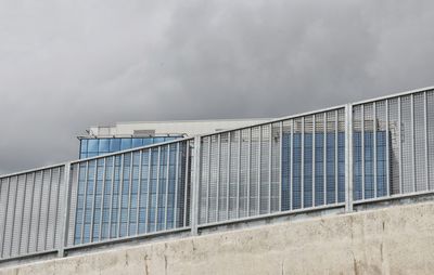 Low angle view of building against sky