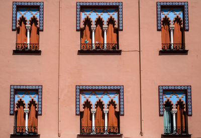 Group of people in front of building