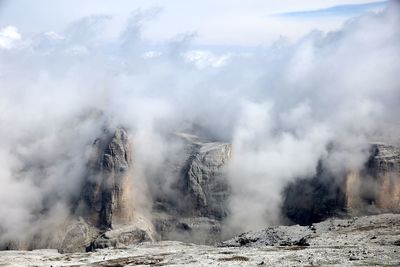 Scenic view of mountains