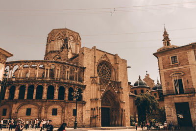 Low angle view of cathedral against sky