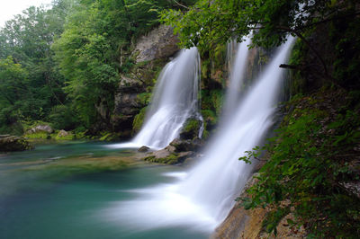 Waterfall in forest