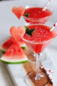 Close-up of drink in glass