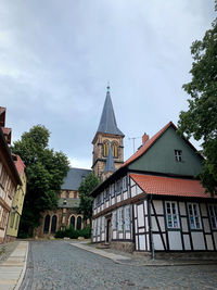 Exterior of building against sky