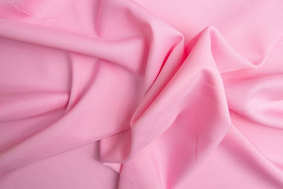 Full frame shot of pink fabric