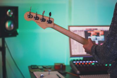 Man playing guitar