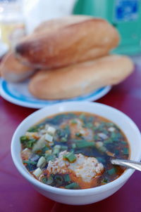 Close-up of food in bowl