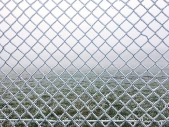 Full frame shot of chainlink fence