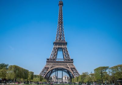 Low angle view of a tower