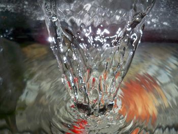 Close up of water