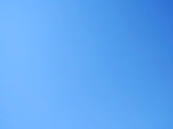 Low angle view of blue sky