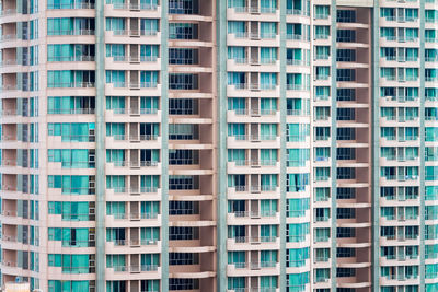 Full frame shot of apartment building