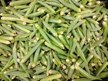 Full frame shot of vegetables for sale in market