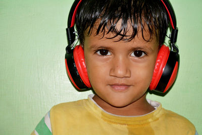 Portrait of boy