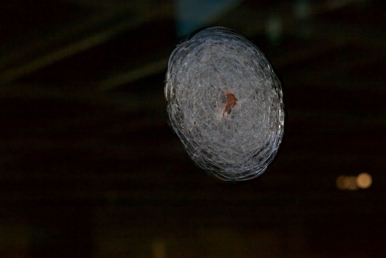 CLOSE-UP OF CRYSTAL BALL