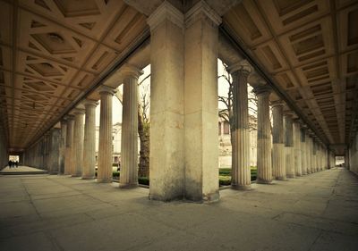 Corridor of building