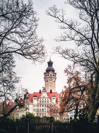 Low angle view of building against sky