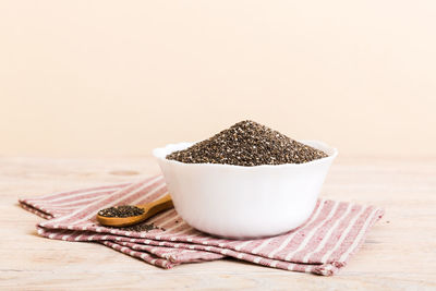 Close-up of potted plant on table