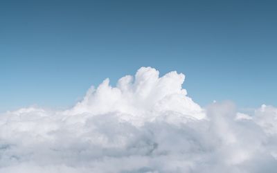 Low angle view of cloudscape