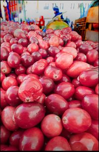 Close-up of fruits for sale at market stall