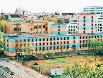 Buildings in city