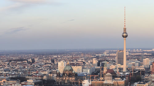 Aerial view of cityscape