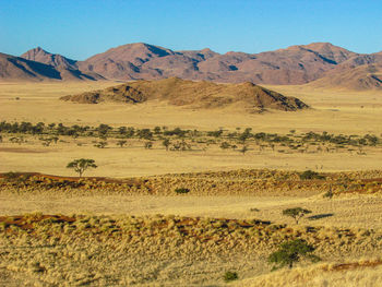 View of desert against sky
