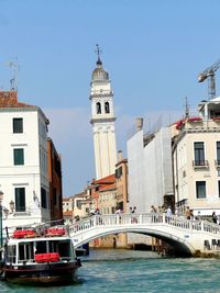 View of buildings at waterfront