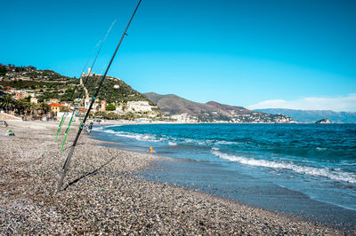 Scenic view of beach