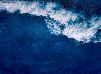 Full frame shot of water in sea