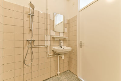 Interior of bathroom